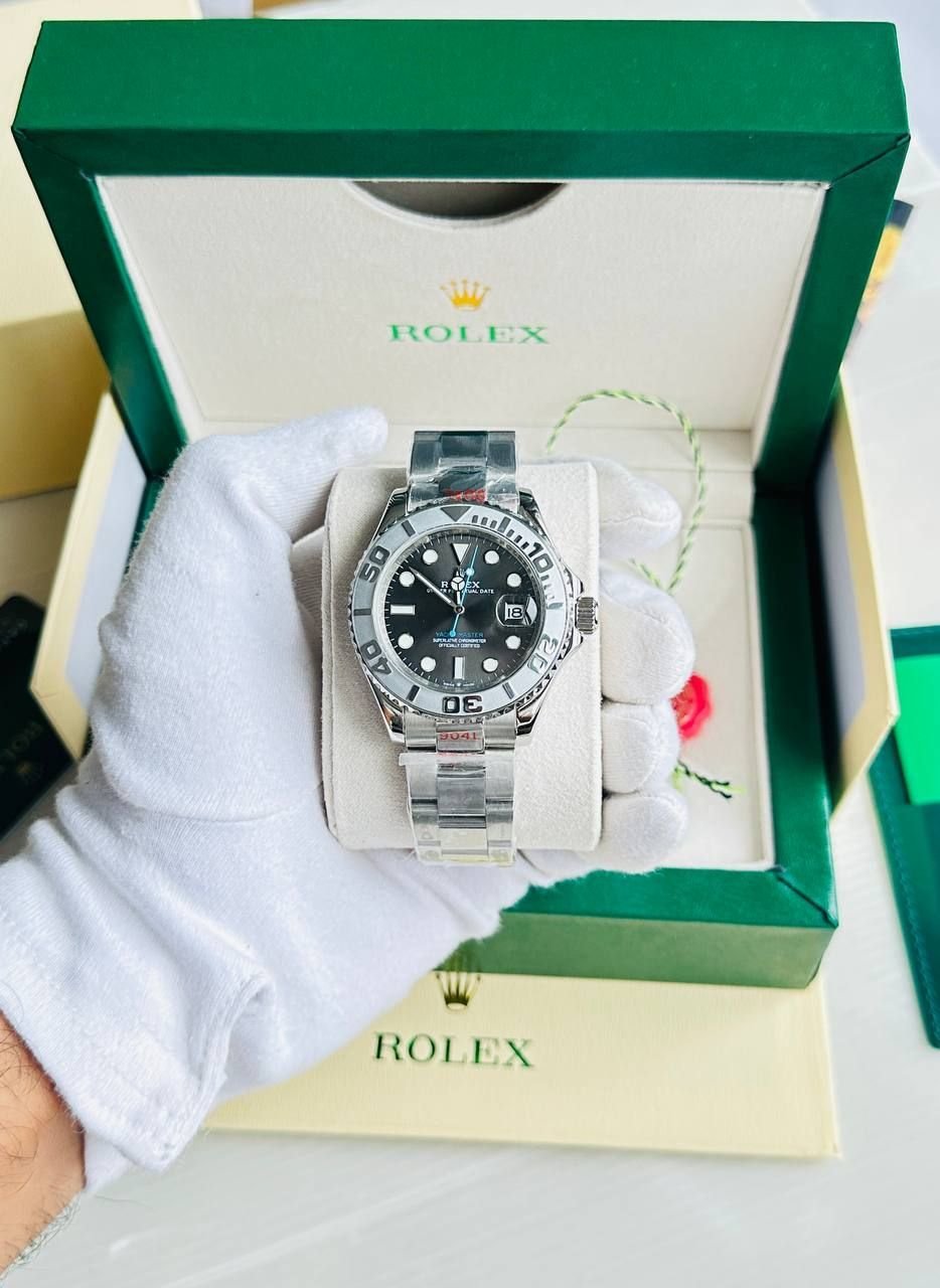 5060357583.jpg Rolex Yacht-Master Rhodium Dial Men's Watch - Image 1