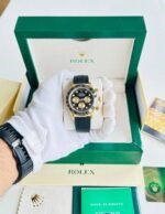Rolex Cosmograph Daytona Yellow Gold Paul Newman Dial Men's Watch - Image 2