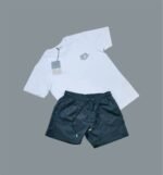 Dior Logo Printed Crew Neck T-Shirts & Shorts Sets For Men's in Different Color - Image 4