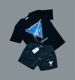 Casablanca AIIIIIR Printed T-Shirt & Shorts Sets For Men's in Different Colors - Image 4