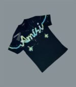 Amiri Crew Neck Logo Printed T-Shirts For Men's in 2 Colors - Image 3