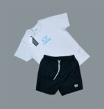 C.P. Company Graphic Logo T-Shirts & Shorts Sets For Men's in Different Colors - Image 4