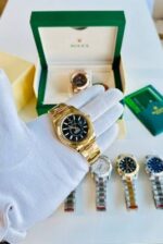 Rolex Sky-Dweller Black Dial Men's Watch Steel Strap - Image 2