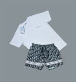 Dior Logo Printed Grass T-Shirts & Shorts Sets Men's in Different Colors - Image 3