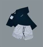 Dior Logo Printed Grass T-Shirts & Shorts Sets Men's in Different Colors - Image 4
