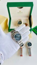 Rolex Datejust Wimbledon Dial Jubilee Men's Watch