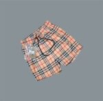 Burberry Check Drawcord Swim Shorts For Men's in Different Colors - Image 4