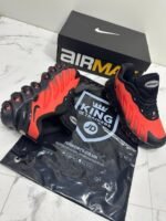 Nike Air Max DN8 Trainers Black Gym Red Grey For Men's