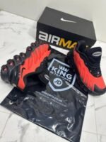 Nike Air Max DN8 Trainers Black Gym Red Grey For Men's - Image 2