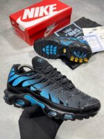 NIKE AIR MAX TN PLUS Black Blue Men's Trainers