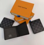 Louis Vuitton Damier Graphite Canvas Men's Wallets in 2 Colors