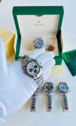 Rolex Cosmograph Daytona Stainless Steel Case White Dial Men's Watch - Image 2