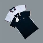 Moncler Logo-Patch Polo Shirts Mens in 2 Colors - Image 2