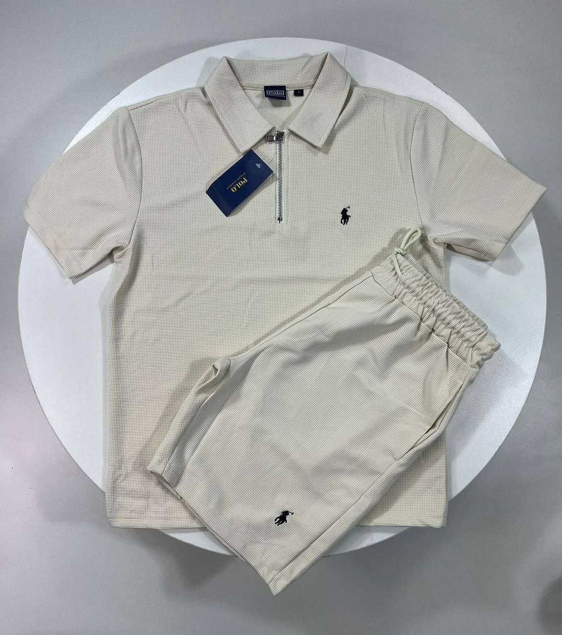 96fd50a5-69dd-4a27-a7da-8a1301f9b6e9 Aaa quality Ralph Lauren polo shorts set - Image 1