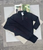 Polo Ralph Lauren Men Quarter Zip Tracksuit UK - Image 3