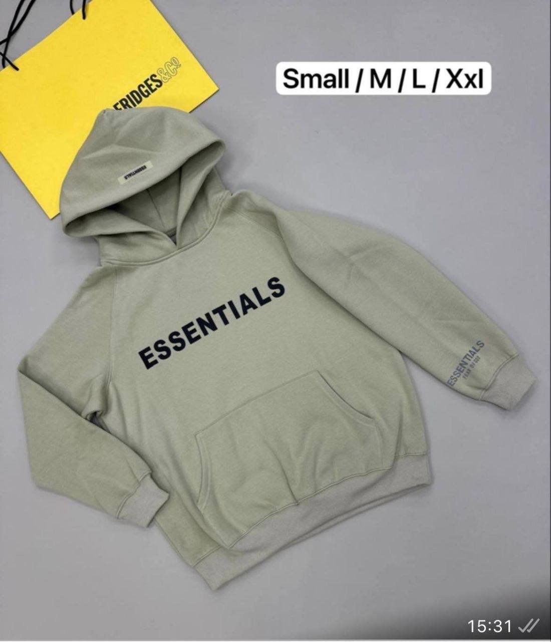 photo_5827816681743520021_y Fear of God Essentials Hoodie | Essentials Hoodie Replica - Image 1