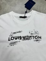Louis Vuitton Mens Shirt Replica​ Black and White | LV Replica T-Shirt With Tags - Image 3