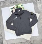 Stone Island Men's Quarter-Zip Jumpers | Replica Stone Island Sweaters - Image 5