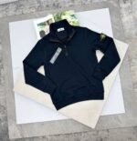 Stone Island Men's Quarter-Zip Jumpers | Replica Stone Island Sweaters - Image 4