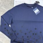Louis Vuitton Men's Monogram Crewneck Jumpers | Replica LV Sweaters