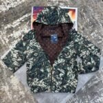 Men's LV Reversible Hooded Jackets Replica - Image 5