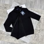 Men's LV Super Clone Checkered Knit Full-Zip Zip-Up - Image 3