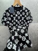 Men's Louis Vuitton All-Over Monogram T-Shirts Superclone Quality - Image 6