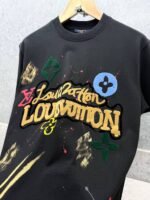 Men's Louis Vuitton Graffiti Print T-Shirts Superclone Quality - Image 5