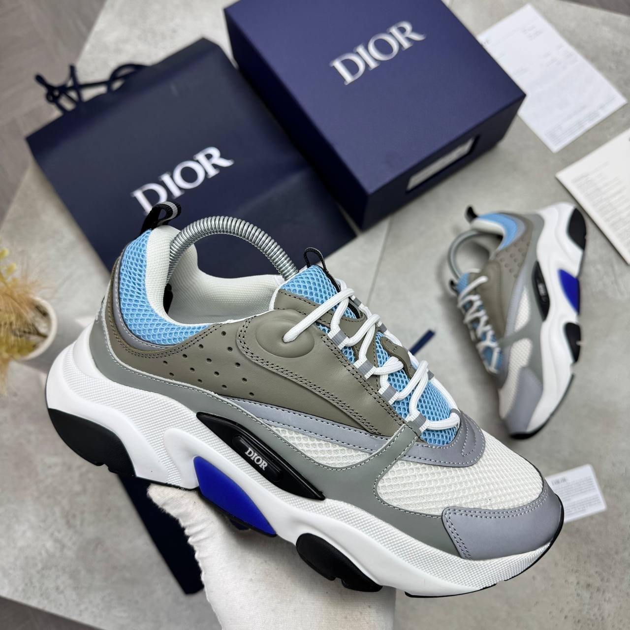 photo_5843833473783763032_y Men's Dior B22 Trainers - Image 1