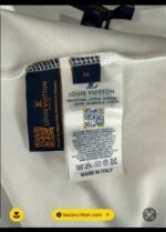 Louis Vuitton Men's Embroidered Signature Logo T-Shirt - Image 3