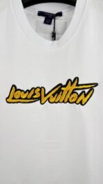 Louis Vuitton Men's Embroidered Signature Logo T-Shirt - Image 9