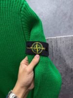 Men's Stone Island Knitted Jumper - Image 9
