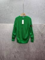 Men's Stone Island Knitted Jumper - Image 8
