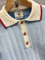 Men's Casablanca Full Sleeve Knitted Polo Shirt - Image 9