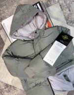 Men's Stone Island Modified Panama Down Puffer Jacket - Image 7