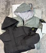 Men's Stone Island Modified Panama Down Puffer Jacket - Image 6