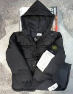Men's Stone Island Modified Panama Down Puffer Jacket - Image 3