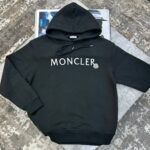 Moncler Embroidered Logo Overhead Hoodie - Image 2