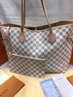 Louis Vuitton Neverfull MM Medium Tote Bag Set - Image 7
