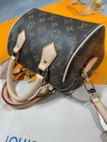 Louis Vuitton Speedy Bandouliere 20 Monogram Canvas Bag Set - Image 3