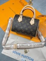 Louis Vuitton Speedy Bandouliere 20 Monogram Canvas Bag Set