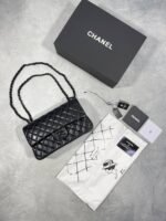 Chanel Classic Double Flap Shoulder Bag - Image 14
