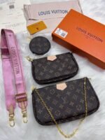 Louis Vuitton Multi Pochette Accessoires Crossbody Bag Set - Image 9