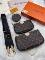 Louis Vuitton Multi Pochette Accessoires Crossbody Bag Set - Image 7