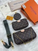 Louis Vuitton Multi Pochette Accessoires Crossbody Bag Set - Image 2