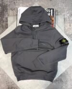 Stone Island Classic Compass Badge Pullover Hoodie - Image 8
