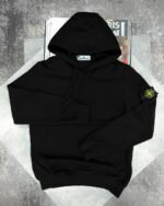 Stone Island Classic Compass Badge Pullover Hoodie - Image 7