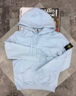 Stone Island Classic Compass Badge Pullover Hoodie - Image 6