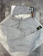 Stone Island Classic Compass Badge Pullover Hoodie - Image 5