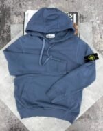 Stone Island Classic Compass Badge Pullover Hoodie